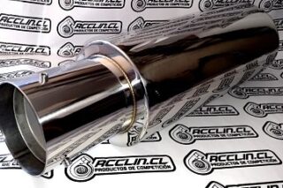 Escape Alto Flujo 3" con salida en 4.5" XT Muffler