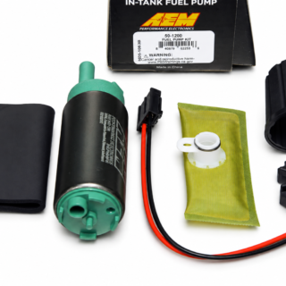 Bomba AEM de Bencina Interna E85/Ethanol 340 Lph