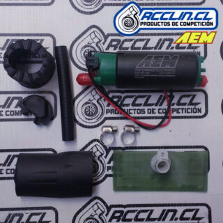 Bomba AEM de Bencina Interna E85/Ethanol 340 Lph