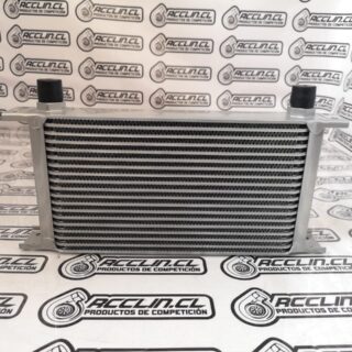 Radiador de Aceite Universal 19 celdas Gris