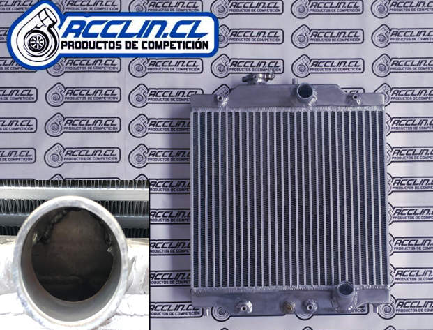 RADIADOR HONDA CIVIC 60MM (38mm entrada y salida)