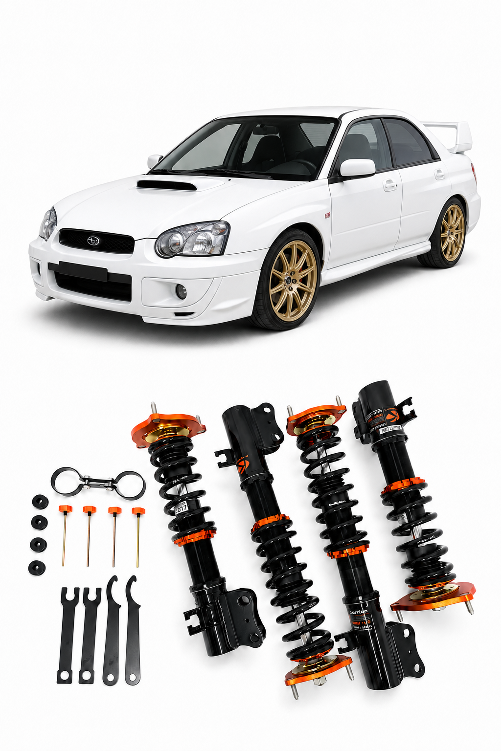 Suspension K-SPORT SUBARU IMPREZA GDA/GDB STI 5x100 SERIE STREET
