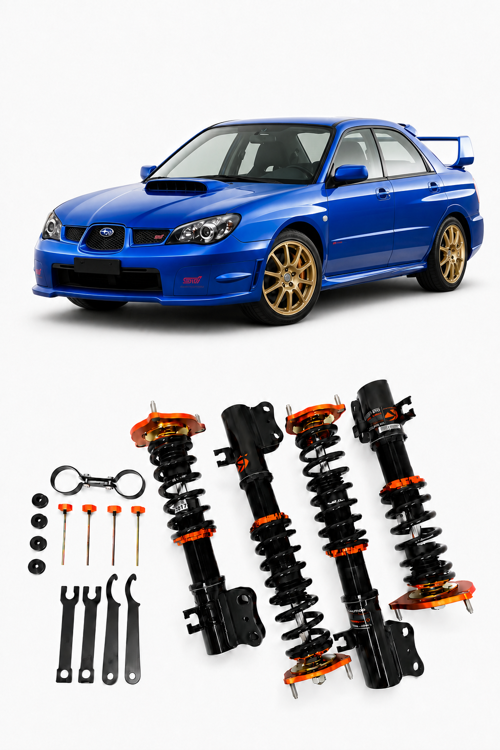Suspension K-SPORT SUBARU IMPREZA GDB STI 5x114 SERIE SPORT