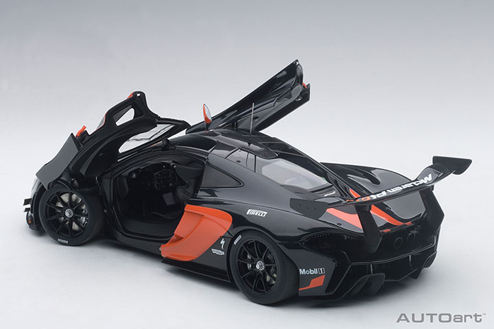 AUTOART ESCALA 1:18 MCLAREN P1 GTR (DARK HYPER SILVER/RED ACCENTS) -