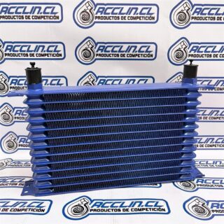 Radiador de Aceite 13 celdas Azul