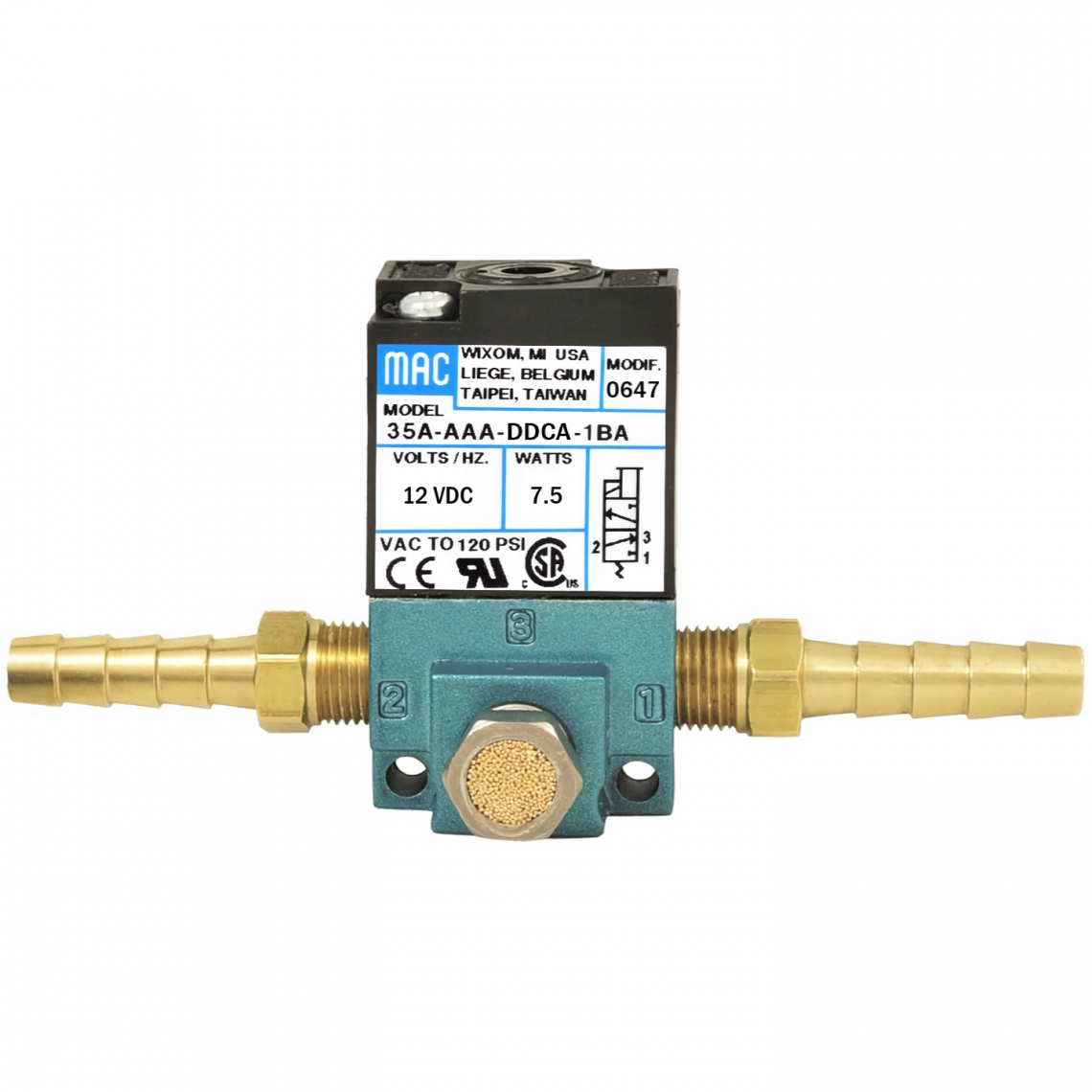 Solenoide MAC Innovate Boost control 3 Puertos