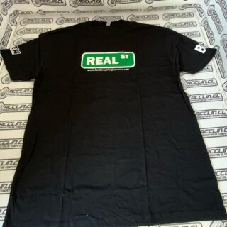 Polera Real Street Logo Verde/Blanco