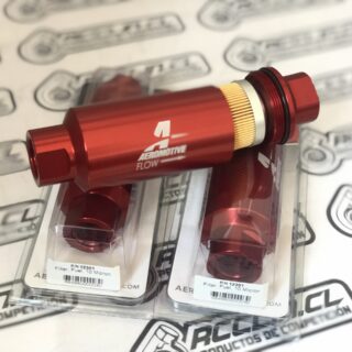 Filtro Aeromotive de Combustible AN10 - 10 Micrones
