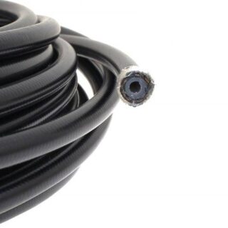 Manguera AN Malla interior acero de Teflón Exterior Negra