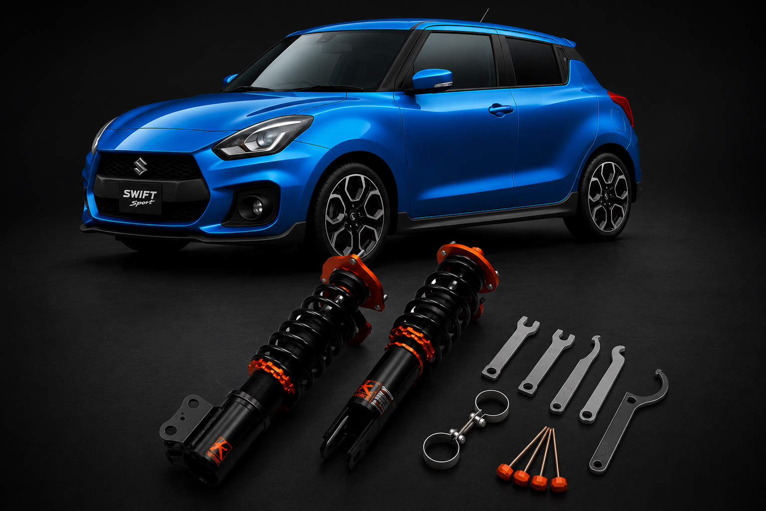 SUSPENSION K-SPORT SWIFT SERIE SPORT (Año 17+)
