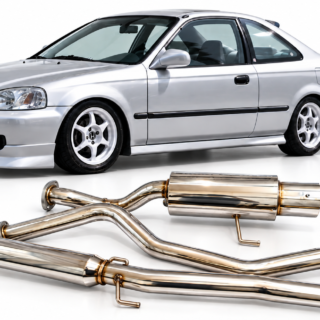 Linea de Escape Honda 92-00 Modelo Coupe (Catback)