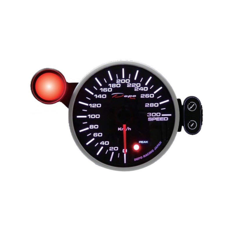 Velocímetro Electrónico Depo Racing de 95 mm PK-GWA9587B